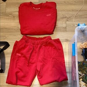 SET Active Apple Red Heavyweight Sweat
